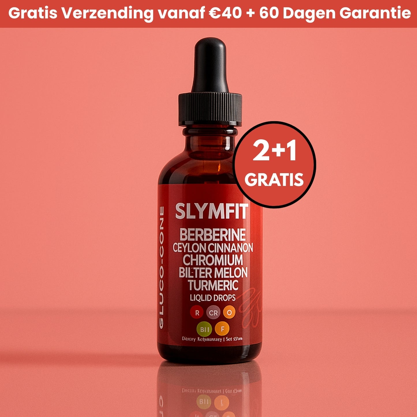 SLYMFIT | GlucoGone Bloedsuiker Complex