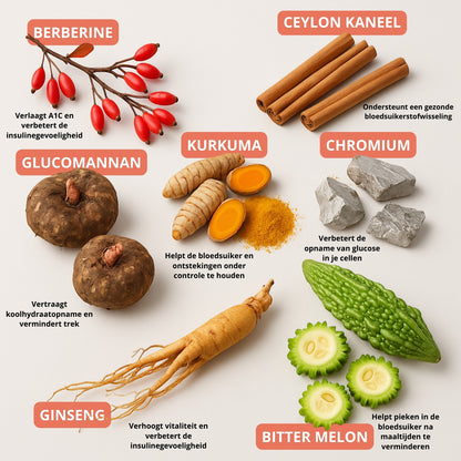 SLYMFIT | GlucoGone Bloedsuiker Complex